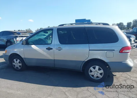 2002 Toyota Sienna Ce from USA, damaged, VIN 4T3ZF19C02U490088